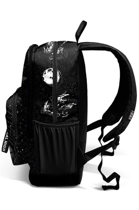 Coral High Siyah Galaxy Desenli Okul Sırt Çantası 23644