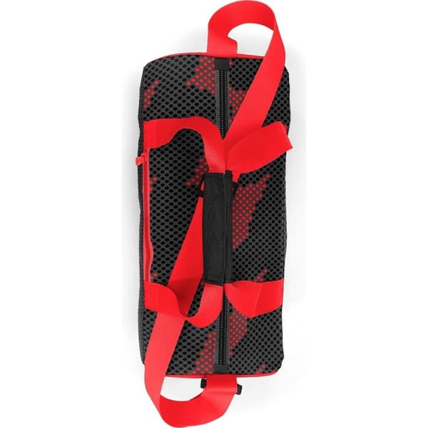 Coral High Siyah Kırmızı Desenli Spor Çantası 27555