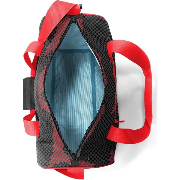 Coral High Siyah Kırmızı Desenli Spor Çantası 27555