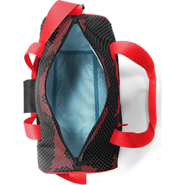 Coral High Siyah Kırmızı Desenli Spor Çantası 27555