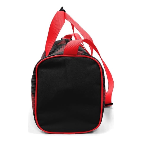 Coral High Siyah Kırmızı Desenli Spor Çantası 27555