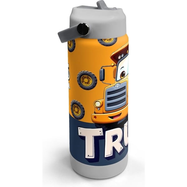Coral High Truck Desenli Katlanır Ağızlıklı Çelik Termos 650 ml 38343