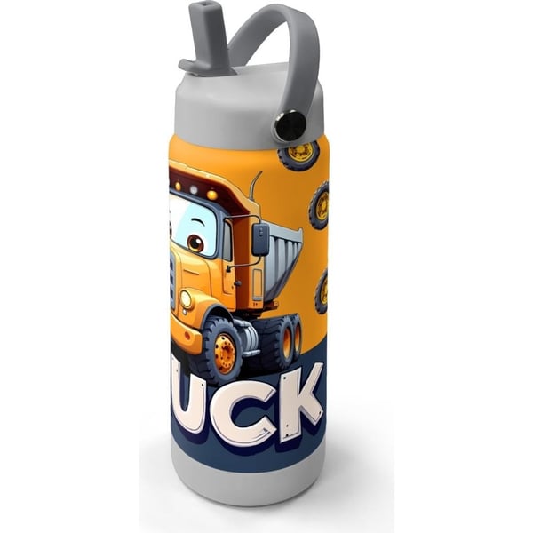 Coral High Truck Desenli Katlanır Ağızlıklı Çelik Termos 650 ml 38343