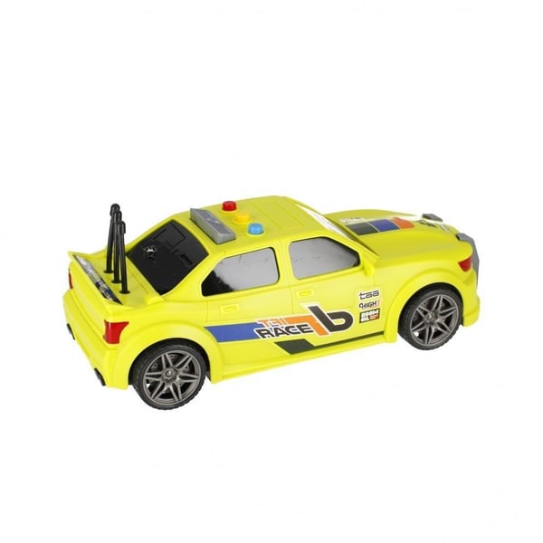 Ctoy Işıklı ve Sesli Neon Yeşil Yarış Arabası