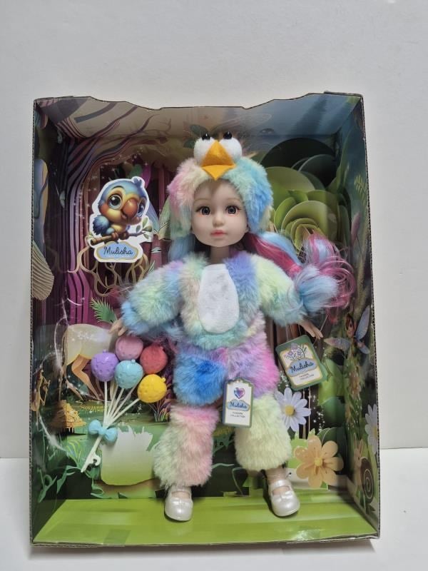 CTOY Kostümlü Oyuncak Bebek Seti – Peluş Kuş Kostümlü Koleksiyonluk Bebek (CTOY-QJ183A)