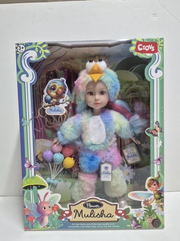CTOY Kostümlü Oyuncak Bebek Seti – Peluş Kuş Kostümlü Koleksiyonluk Bebek (CTOY-QJ183A)