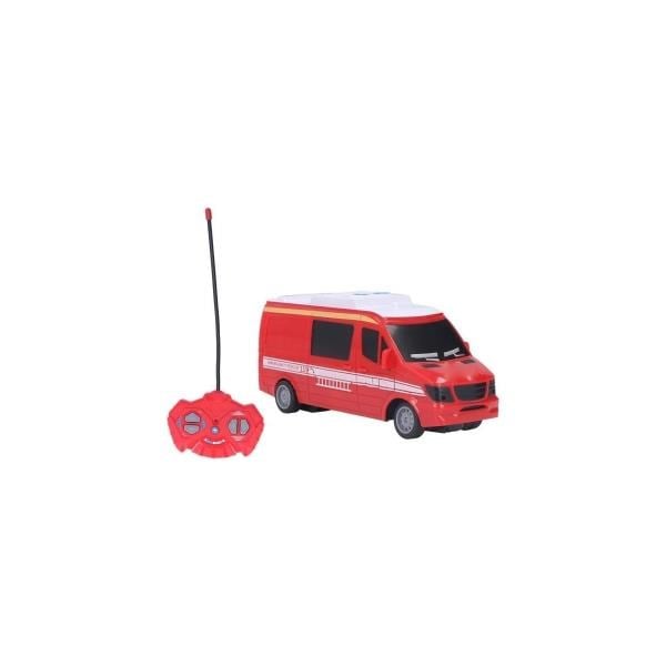 Ctoy Kumandalı Işıklı ve Sesli Ambulans / İtfaiye Minibüsü 1:32