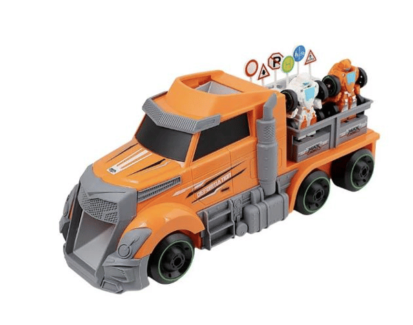 Ctoy Mega Yaratıcı Robot Taşıma Kamyonu - Turuncu