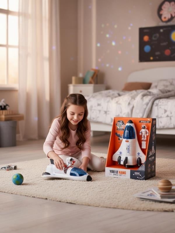 CTOYS Astronotlu Uzay Aracı – Işıklı ve Sesli Space Set (CTOY-261)
