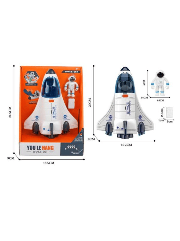 CTOYS Astronotlu Uzay Aracı – Işıklı ve Sesli Space Set (CTOY-261)