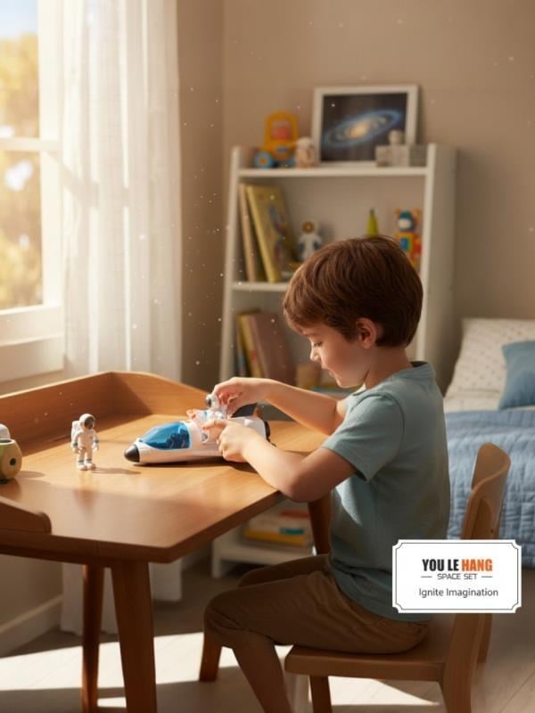 CTOYS Astronotlu Uzay Aracı – Işıklı ve Sesli Space Set (CTOY-261)