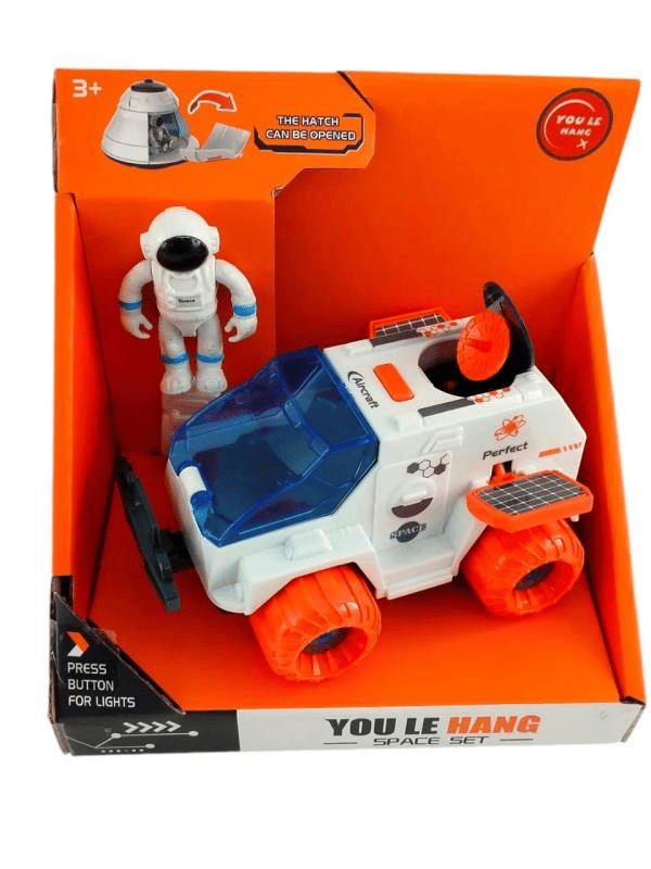 CTOYS Işıklı ve Pilli Figürlü Uzay Aracı Oyun Seti (CTOY-261-3)
