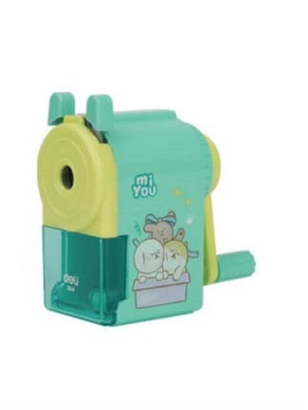 Deli 0641 MiYou Cute Pet Friends Çevirmeli Kalemtıraş – Yeşil