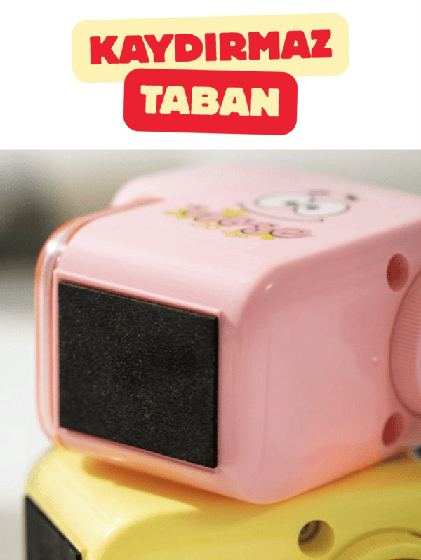 Deli EH511 SpongeBob Lisanslı Masaüstü Kalemtıraş Pembe – Jumbo ve Standart Kalem Uyumlu