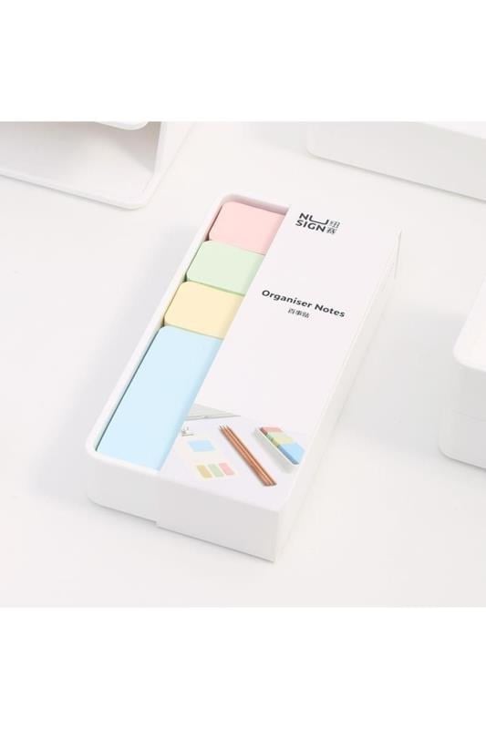 Deli Nusign Stıcky Notes Plastik Yapışkanlı Not Kağıdı