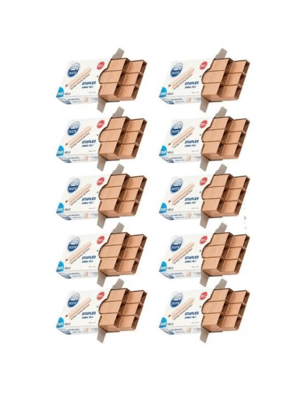 Delta Zımba Teli 1000 Li X 10 Paket 24/6 Sarı 1551