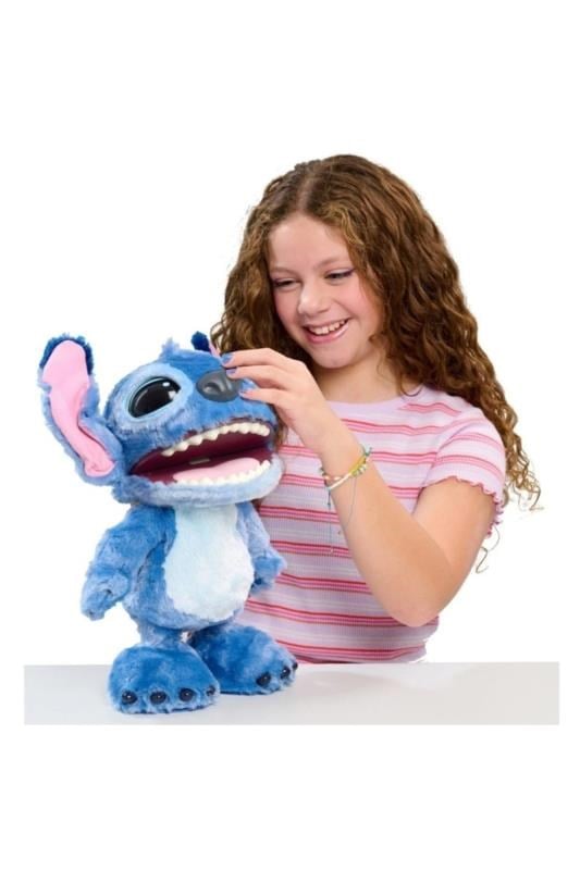 Disney Stitch Sesli 43 cm Etkileşimli Deluxe Peluş (TTC50000)