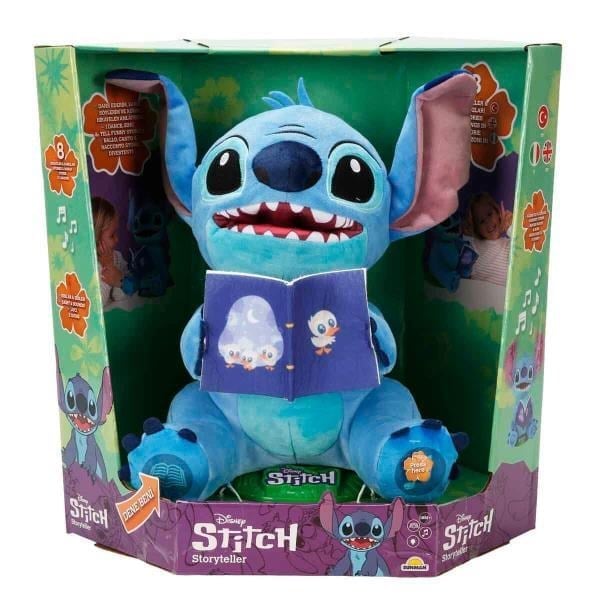 Disney Stitch Sesli Karanlıkta Parlayan Masal Anlatan İnteraktif Peluş – 34 cm