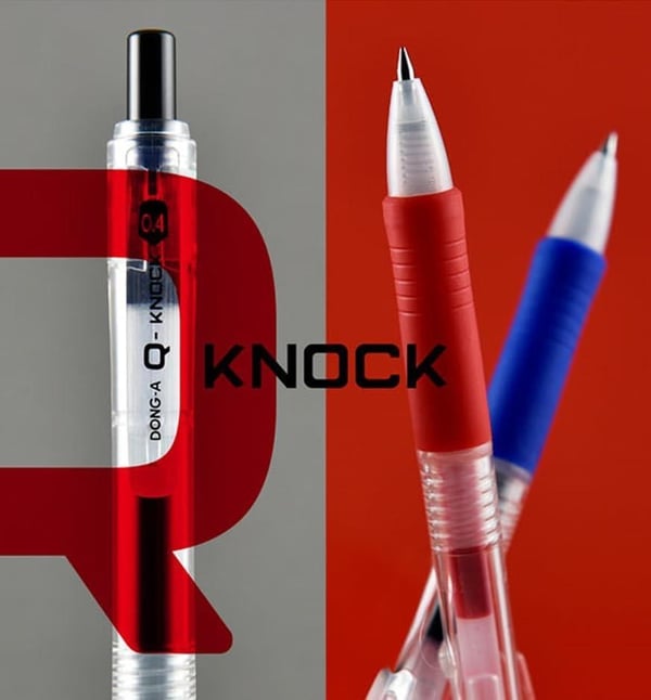 Dong-A 10 Renk Q-Knock 04 mm Jel Kalem Seti