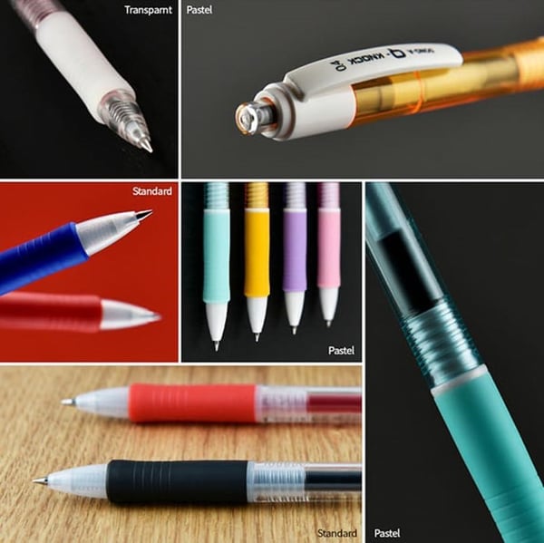 Dong-A 10 Renk Q-Knock 04 mm Jel Kalem Seti