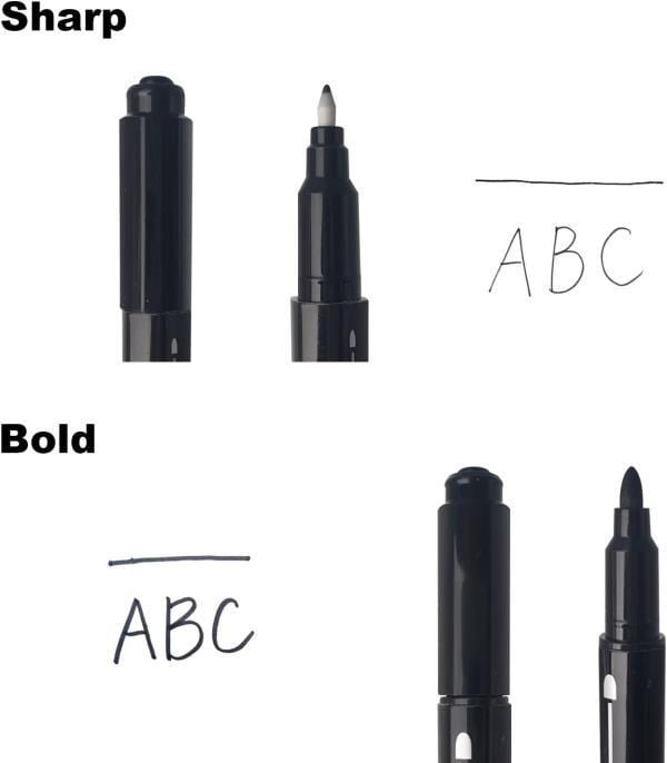 Dong-A My Color Çift Taraflı Fırça Uçlu Keçeli Fosforlu Kalem 24 Renk