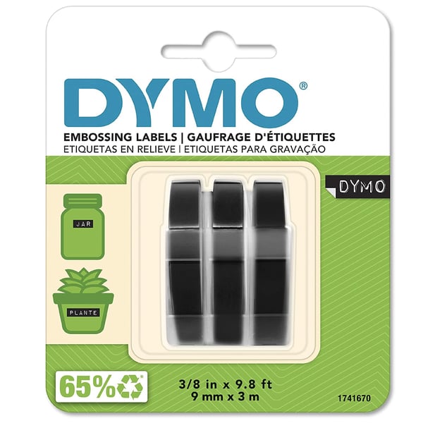 Dymo Junior / Omega Siyah 3`lü Yedek Şerit - S0847730