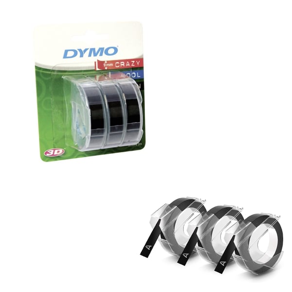 Dymo Junior / Omega Siyah 3`lü Yedek Şerit - S0847730