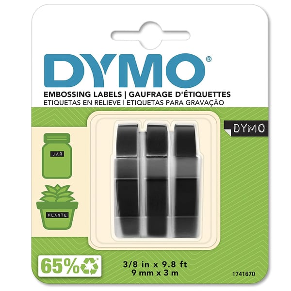 Dymo Junior / Omega Siyah 3`lü Yedek Şerit - S0847730