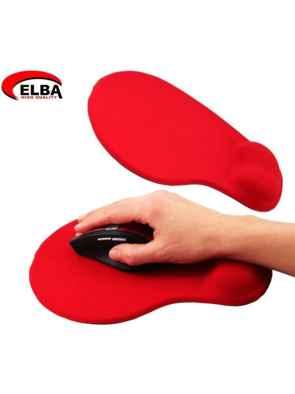 Elba K06152 Bileklikli Jel Mouse Pad Kırmızı