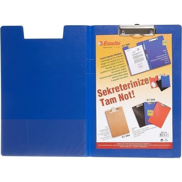 Esselte 3901-35  Mavi Kapaklı Sekreter Notluk