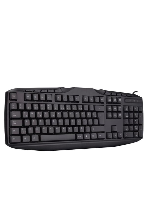Everest KB-250U Siyah Q Usb Kablolu Multimedya 116 Tuşlu Klavye