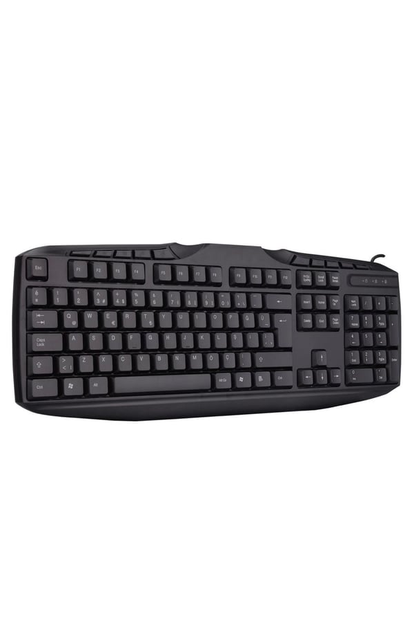Everest KB-250U Siyah Q Usb Kablolu Multimedya 116 Tuşlu Klavye