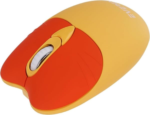 Everest KM-6244 BUNNY Renkli Tuşlu Sarı 2.4GHz + Bluetooth Kablosuz Q Multimedia Klavye & Mouse Seti