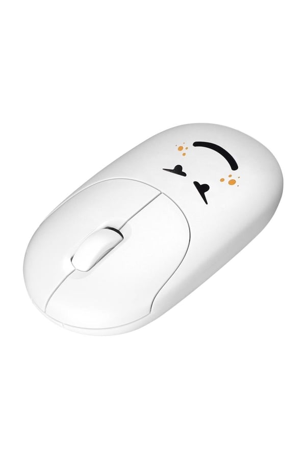 Everest SM-26 FASHION 2.4Ghz Beyaz Kabartmalı Kablosuz Mouse