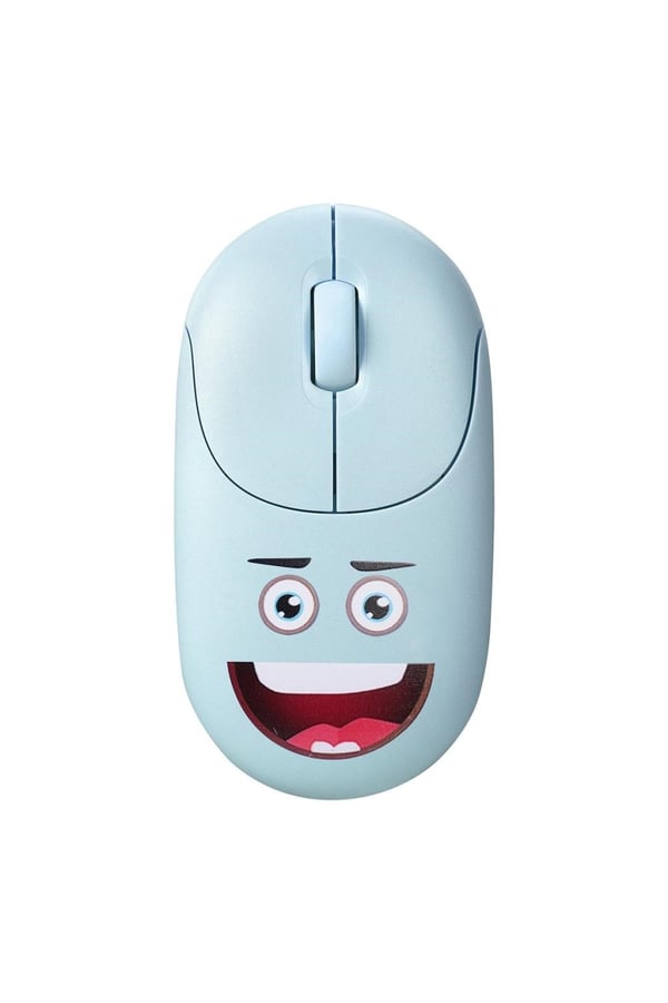 Everest SM-26 FASHION 2.4Ghz Mavi Kabartmalı Kablosuz Mouse