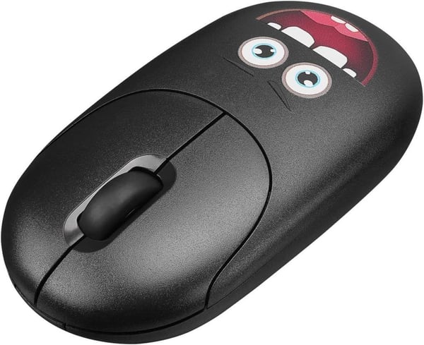 Everest SM-26 FASHION 2.4Ghz Siyah Kabartmalı Kablosuz Mouse