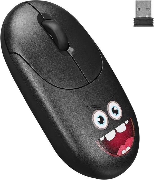 Everest SM-26 FASHION 2.4Ghz Siyah Kabartmalı Kablosuz Mouse