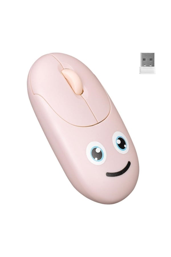 Everest SM-26 FASHION 2.4Ghz Pembe Kabartmalı Kablosuz Mouse