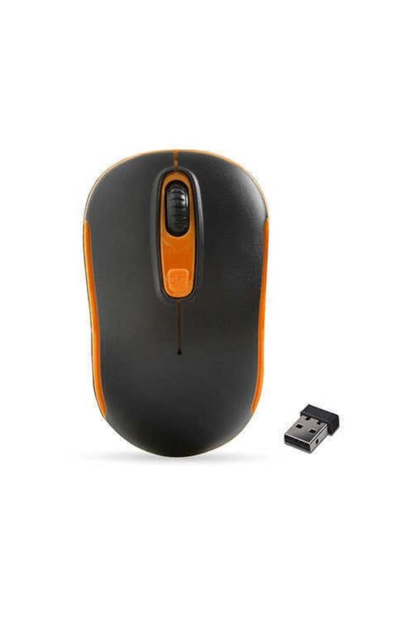 Everest SM-804 Usb Siyah/Turuncu 800/1200/1600dpi Kablosuz Mouse