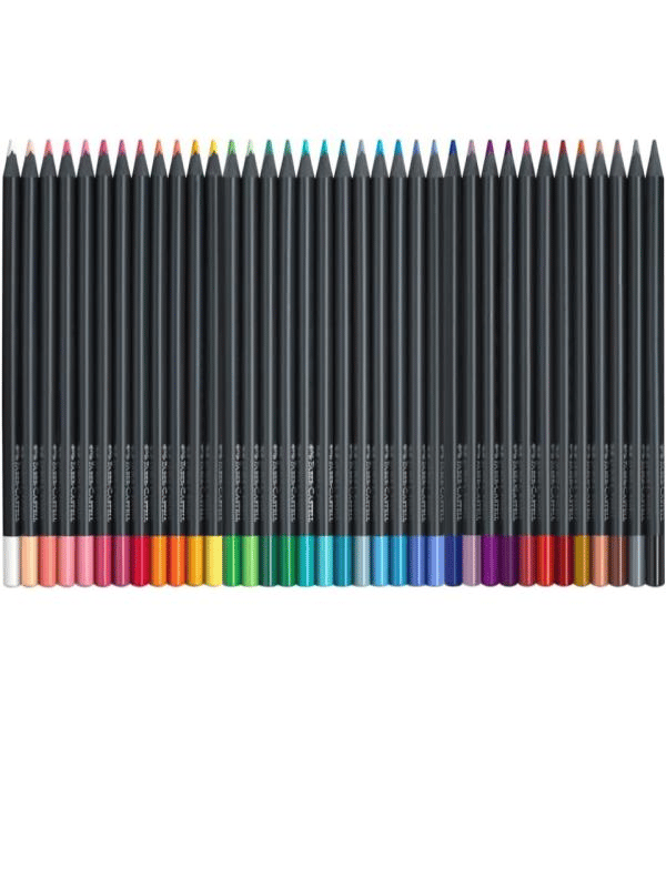 Faber Castell 116436 - Renkli kalemler Blackwood, Black Edition, 36'lı kutu
