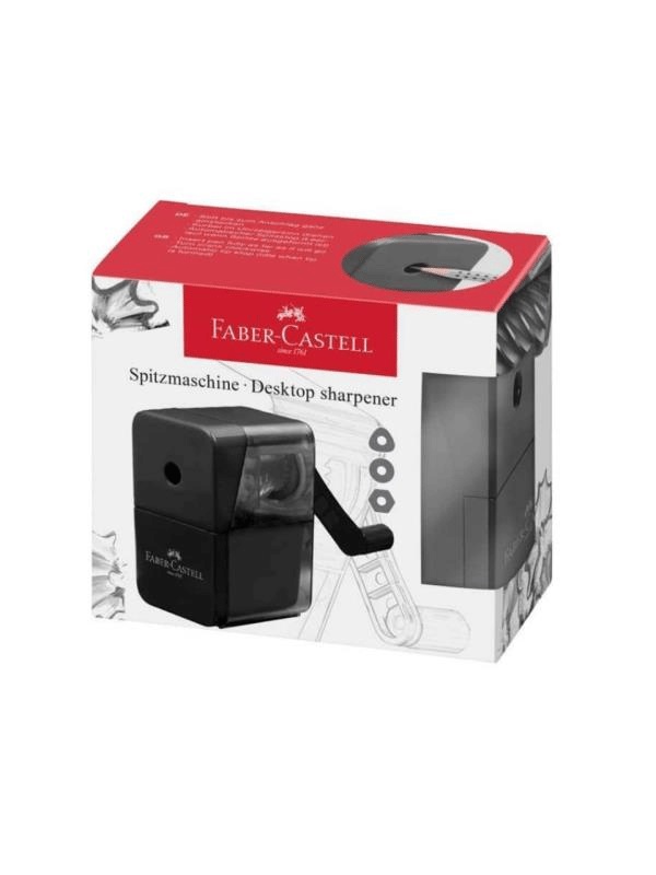 Faber Castell Basic Masa Üstü Kalemtraş - Siyah 