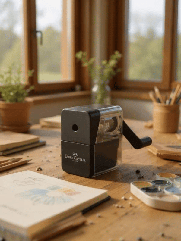 Faber Castell Basic Masa Üstü Kalemtraş - Siyah 