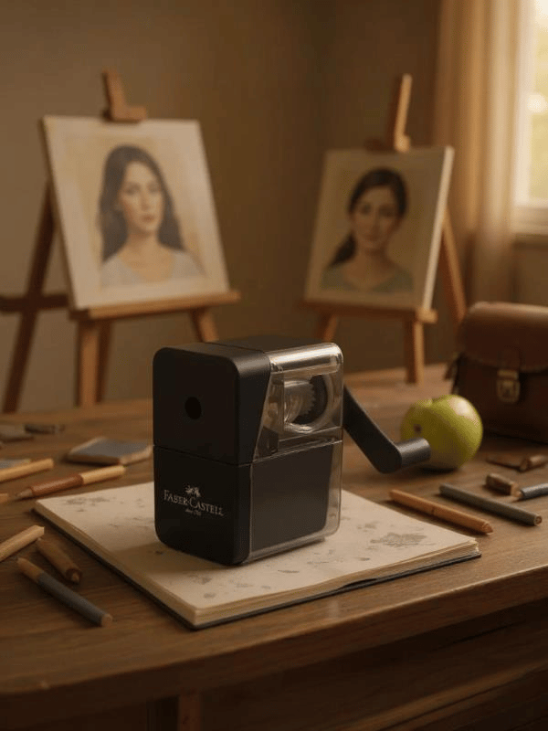 Faber Castell Basic Masa Üstü Kalemtraş - Siyah 