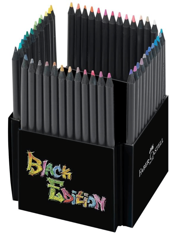 Faber Castell Black Edition 50’li Renkli Kalem Seti – Blackwood Serisi