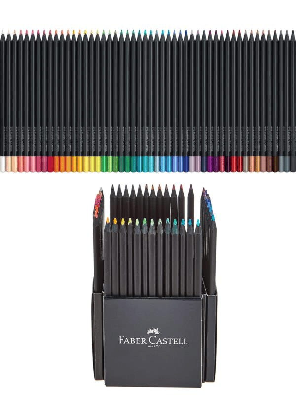 Faber Castell Black Edition 50’li Renkli Kalem Seti – Blackwood Serisi