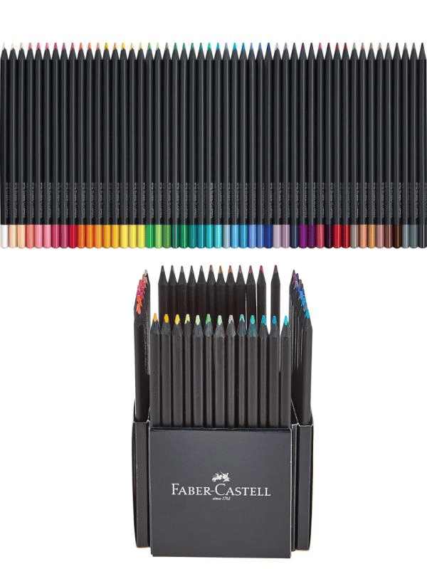 Faber Castell Black Edition 50’li Renkli Kalem Seti – Blackwood Serisi