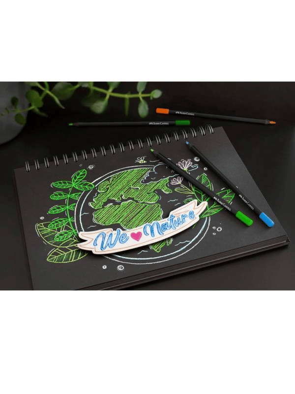 Faber Castell Black Edition 50’li Renkli Kalem Seti – Blackwood Serisi