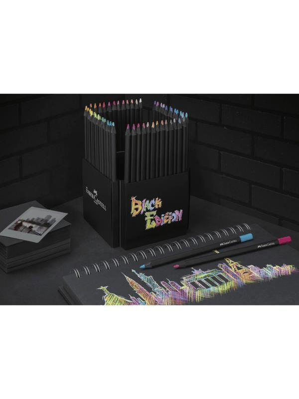 Faber Castell Black Edition 50’li Renkli Kalem Seti – Blackwood Serisi