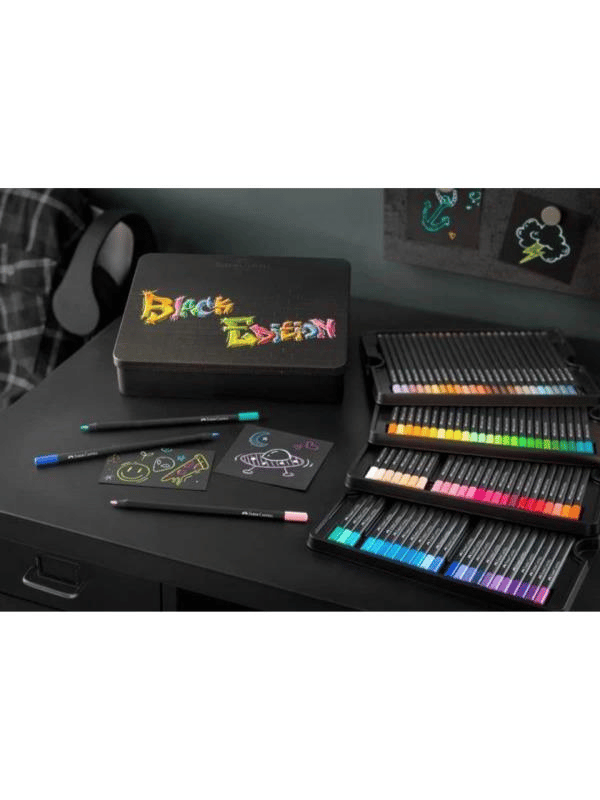 Faber Castell Black Edition Kuru Boya Kalemi 100 Renk