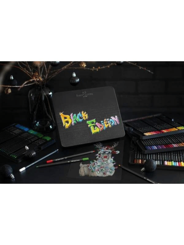 Faber Castell Black Edition Kuru Boya Kalemi 100 Renk